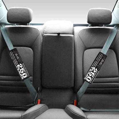 Dreaweet 250th Anniversary American Flag Seat Belt Cover Pad Patriotic Car Accessories Seatbelt Covers 2 Pack Car Seat Belt Cover Soft Comfort Seat Belt Cushion Shoulder Strap Pad - color: 250th Anniversary American Flag