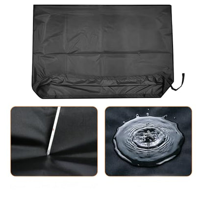 SUV Cargo Mat Liner, Universal All-Weather Trunk Mat, Heavy Duty Rear Cargo Cover for Sedans, Trucks and RVs, Car Interior Guard, Black