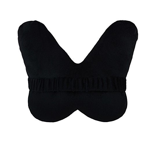 OiseauVoler Cute Car Neck Rest Pillow with Strap Comfortable Headrest Neck Pillows for Office Chair Travel Driving - color: Greenbutterfly