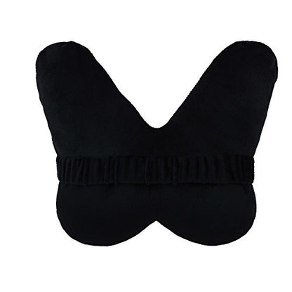OiseauVoler Cute Car Neck Rest Pillow with Strap Comfortable Headrest Neck Pillows for Office Chair Travel Driving - color: Greenbutterfly