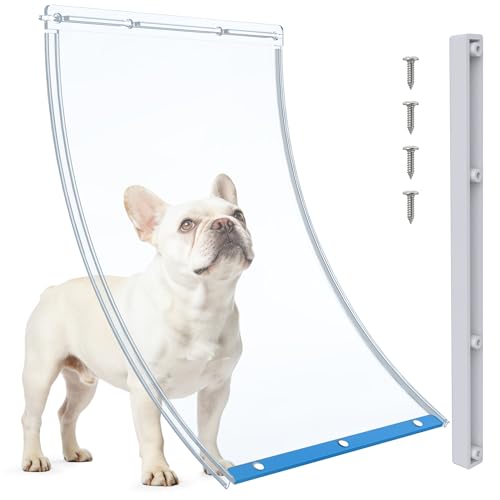 Dog Door Replacement Flaps - Extra Large Measures 10.5" x 15", Doggie Door Flap Compatible with Ideal Pet Products Designer Series Pet Door- Replacement Flap, Less Shrinkage, Weather Resistant