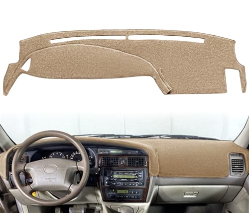 Dash Cover Mat Custom Fit for Toyota Avalon Dashboard Cover Pad Carpet Protector F223 (Beige) - color: Beige