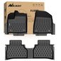 Nilight TPE Floor Mats for Nissan Murano 2025 2026 All Weather Custom Fit Heavy Duty Floor Liners