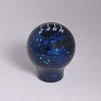 Cosmic Space Shift Knob Compatible with Subaru 6 Speed WRX: 2015-25 / STI: 2004-21, Cosmic Blue - color: Cosmic Blue