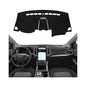 BIBLOZ Dash Cover for Ford Edge 2015-2024 Accessories Black Flannel Dashboard Cover Mat Car Dashboard UV Sun - size: 2015-2024 Edge