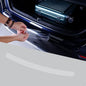 Car Rear Bumper Protector 8.5 Mil Clear PPF Film for Car Paint Protection, Universal Door Entry Edge Guard & Scuff Plate Protector, Invisible Anti-Scratch Door Step Wrap for Cars, SUV, Trucks - size: TPU 8.5 mil 35.43"L x 3.94"W
