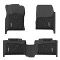 LASFIT Floor Mats for Jeep Grand Cherokee 2016-2021 5-Seat, for Dodge Durango 2016-2026 5-Seat (Not for 6-Seat), All Weather TPE Custom Fit Trunk Liners Car Floor Mats Black - style: Grand Cherokee 2016-2021 Floor Mats