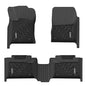 LASFIT Floor Mats for Jeep Grand Cherokee 2016-2021 5-Seat, for Dodge Durango 2016-2026 5-Seat (Not for 6-Seat), All Weather TPE Custom Fit Trunk Liners Car Floor Mats Black - style: Grand Cherokee 2016-2021 Floor Mats