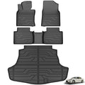 KARPAL Floor Mats Fit for Toyota Camry 2018-2024 FWD Only (Not Fit Hybrid or AWD), Custom Fit All Weather TPE Floor Liners, 1st & 2nd Row & Cargo Liner, Camry Accessories - style: 2018-2024 | For Toyota Camry | 1st & 2nd & Cargo