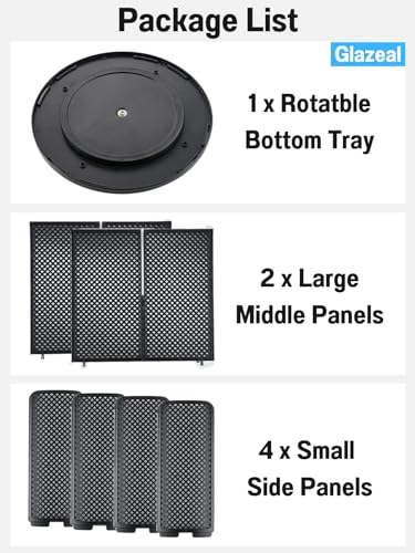 Rotatable Cup and Lid Organizer with 4 Compartments, Coffee Cup Dispenser for 5-16 oz Paper Cup Storage Organizer for Home Countertop Bathroom Kitchen Coffee Shop Restaurant Bar Office