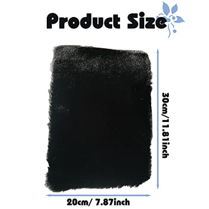 YUNXNYC Fluffy Car Armrest Cover, Furry Fuzzy Auto Center Console Cover Pad Wool Fur Soft Consoles Seat Box Protector Universal Fit Interior Accessories for Women (Black)