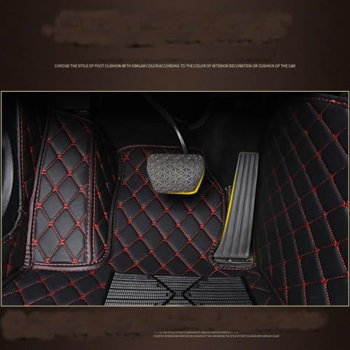 AerfineCar Mats Fit for BMW 1 2 3 4 5 6 7 8 Series X1 X2 X3 X4 X5 X6 X7 GT Waterproof car Floor mats Custom Full Coverage All Weather Protection Non-Slip Leather Floor Liners (Fashion Color 5)