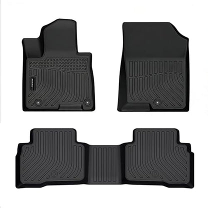 Auxko All Weather Floor Mats Fit for 2026 2025 2024-2022 Hyundai Tucson Hybrid(Not Plug in) TPE Liners All Season Guard Odorless Anti-Slip Floor Mats - size: tucson hybrid|2022-2026|floor mats