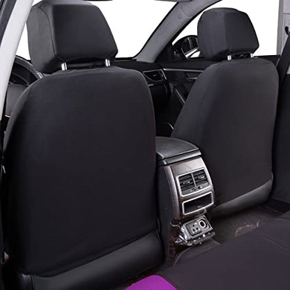 Flying Banner Butterfly car seat Covers ful Set Fashion Universal Lady Woman Female Rear Bench Split Colorized (Full Set, Purple) - color: Purple, size: Full set