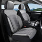 Coverado Air Mesh Seat Cover, Car Seat Cover Front Seats, 3D Breathable Seat Protectors Sports Carbon Fiber Design Airbag Compatible Comfort Universal for Most Cars, Van,Trucks, SUV, Grey