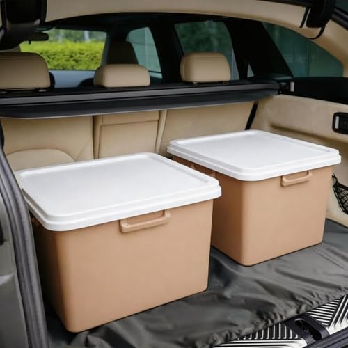 SUV Cargo Mat Liner, Universal All-Weather Trunk Mat, Heavy Duty Rear Cargo Cover for Sedans, Trucks and RVs, Car Interior Guard, Black