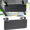 JOYTUTUS Sun Visor Extender for Cars, Sun Visor Extension Universal Sun Blocker UV400, Adjustable Visor Extension for Car Visor,Double-Clip,Anti Glare Stray Light - size: Standard Opaque Extender