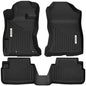 OEDRO Floor Mats for 2018-2023 Subaru Crosstrek / 2018-2023 Impreza, Custom Fit for Subaru Crosstrek Accessories TPE All Weather Waterproof Car Floor Mats, Black - size: 2018-2023, style: 1st & 2nd Row
