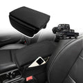 Center Console Armrest Cover Fit for Jeep Wrangler JL 2018-2026 & Gladiator JT 2020-2026 Accessories, Comfort Armrest Pad Console Lid Cushion Vegan Leather 1-Inch Extra Thick - size: 15) 18-25/20+|Wrangler JL/Gladiator|Black,+Thick