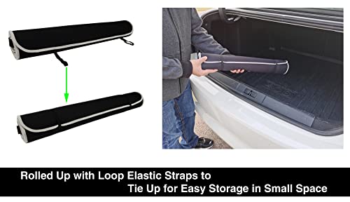 Waterproof Neoprene Car Seat Cover, Sweatproof Non-Slip Seat Protector, Universal Fit for Front Bucket or Rear Bench Seat of Cars, SUVs, Vans, Trucks, Compatible with Airbags and Armrests - color: Black