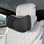 BEBAS Car Headrest Pillow, Ergonomic Neck Pillow with Memory Foam, Universal Car Head Rest Support for Driving Comfort, Breathable Removeable Seat Pillow for Pain Relief (Black, 1 Pack)