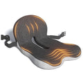 Office Chair Seat Cushion for Long Sitting Workers - L-Shaped Ergonomic Memory Foam with Tailbone Support & Adjustable Strap