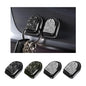 4 PCS Bling Car Mini Hooks, Cute Rhinestone Adhesive Back Seat Auto Hangers, Multifunctional Crystal Hanging Storage Hook for Vehicle Dashboard Wall Hat Coat Towel Key (Black+White) - color: Black+White