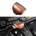 for Honda CRV CR-V 2017 2018 2019 2020 2021 2022 Gear Shift Knob Cover Peach Wood Grain Interior Decoration for CR V (Gear Shift Knob Cover)
