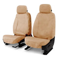 Covercraft Polycotton Custom Seat Covers | Fits 2023-2024 Kia Sportage | 1st Row Bucket Seats, Tan