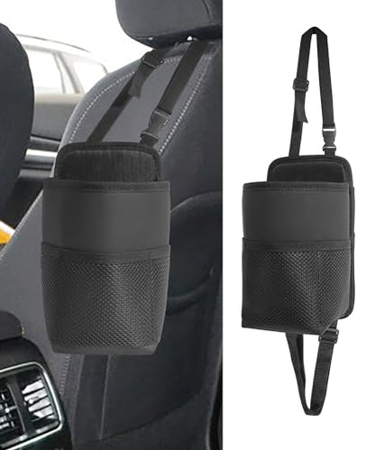 Car Cup Holder,Cup Holder for Car,Car Seat Cup Holder,Car Accessories 2 in 1 Large Back Seat Cup Holders for Cars,Hanging Mini Car Seat Side Organizer