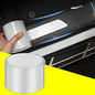 QBUC Car Door Entry Guards Scratch Cover Protector Paint Threshold Guard,Front Rear Door Entry Sill Guard Scuff Plate for Most Cars,2.7in9.8ft(7cm*3m) Transparent