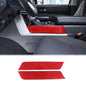 Aunginsy Inner Center Console Gear Control Panel Side Strip Cover Trim Compatible with Toyota Tundra/Sequoia 2022-2024 Car Center Console Gear Box Side Panel Protect Sticker Moulding Strip Accessories - size: Center Console Gear Control Panel Side Strip T