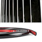 16Ft Glossy Black Extra Thick Auto Molding Trim Universal Bumper Window Door Body Side Decorative Strip Scratch-Proof (Width: 1/2inch [12mm]) - size: Width: 1/2inch [12mm]