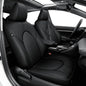 TTX LIGHTING Custom Fit Car Seat Covers for Toyota Camry 2018 2019 2020 2021 2022 2023 2024 Full Set Waterproof Faux Leather Airbag Compatible Seat Covers Black - size: 4.Camry 2018-2024 5 Seat Full Set