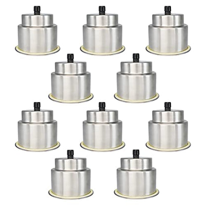 DNB Stainless Steel Cup Holder - Insert Drink Holders with Drain Marine Boat Accessories - style: 10PCS