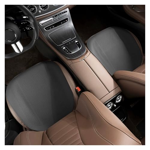 Summer Car Seat Cushion Perforated Breathable Ventilated Non-Slip All-Season Auto Cushion Pad(Black,Front seat 2pcs) - color: Black, size: Front seat 2pcs