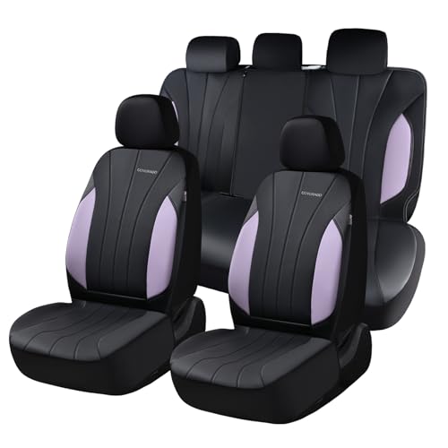 Coverado NEW-D-5089-PU-un-purple-black-A - color: purple&black, size: FullSet