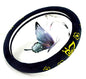 Mayco Bell Automotive Women Embroidery Cute Car Steering Wheel Cover (Yellow Butterfly New) - color: Yellow Butterfly