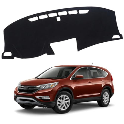 XITER Polyester Dashboard Cover Mat Carpet Dash Nonslip Sun Shade Mat Compatible For Honda CRV 2012 2013 2014 2015 2016. - size: 2012-2016 crv