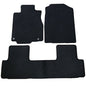 Floor Mats Compatible with 2012-2016 Honda CRV Black Nylon Front Rear Flooring Protection Interior Carpets 3PC By IKON MOTORSPORTS, 2013 2014 2015