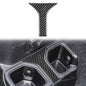 Car Rear Water Cap Holder Frame Cover Carbon Fiber Trim Stickers Compatible with Jeep Wrangler JL JLU Gladiator JT 2018 2019 2020 2021 2022 2023 2024 Interior Accessories - color: Black 20