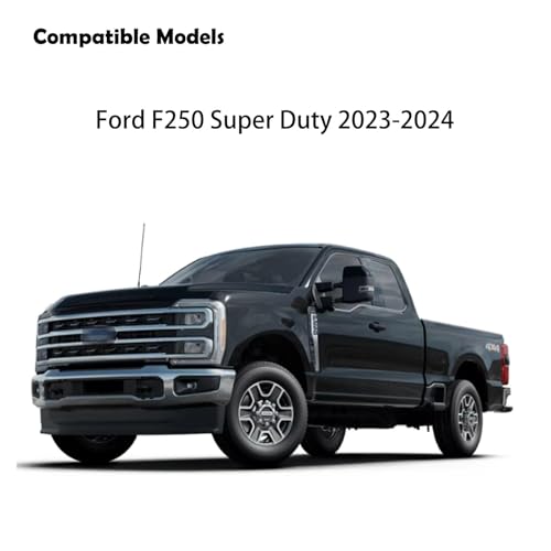 KEREN Center Console Gun Safe - Console Gun Vault Compatible with Ford F250 Super Duty 2023-2026, High Security Armrest Lock Box with Fingerprint Lock with Key - size: Fingerprint Lock With Key