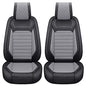 Aierxuan Front Driver Seat Covers for Cars Universal Fit for Honda Toyota Hyundai Elantra Jeep Wrangler Liberty Acura Mitsubishi Outlander Nissan Lexus VW Jetta Passat (2PCS Front,Black-Grey) - color: 2 Pcs Front/Black-Grey