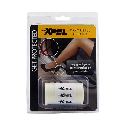 XPEL Clear Universal Door Sill Guard - 60" x 2.75" - Ultimate Protection for Car or Truck Door Sills against High Traffic and Damage, Easy to Install Interior Protection Film Kit