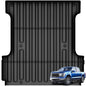 AUTOSAVER88 Truck Bed Mat Fit for 2015-2025 2026 Ford F150 & 2022-2026 F-150 Lightning 5.5 FT Vehicle CrewCab Bed Liner Accessories, TPE All Weather Custom Fit Heavy Duty Pickup Bed Liner, Black - style: 15-26 Ford F150/22-26 F-150 Lightning Bed Mat 5.5FT