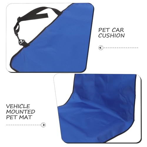 Toyvian Waterproof Car Seat Cover for Dog Sturdy Oxford Cloth Pet Car Seat Cushion 106x49cm Protective Waterproof for Small Dogs for Travel