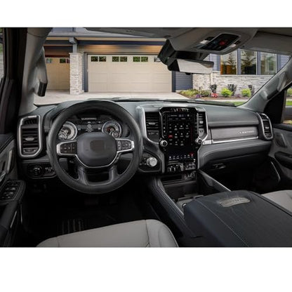 West Llama Customized Auto Car Steering Wheel Cover for Dodge RAM 1500 2500 3500, 15.5-16 inch (Black-Large Size) - color: D-Black, size: Large Size (15 ½''-16'')