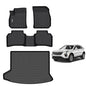 AIPOIL® Floor Mats & Cargo Liner Set for 2019-2024 2025 2026 Cadillac XT4 All Weather Protection TPE Anti-Slip Automotive Full Set Custom Car Mats Accessories - Black - style: 3) For XT4 2019-2026 Full Set