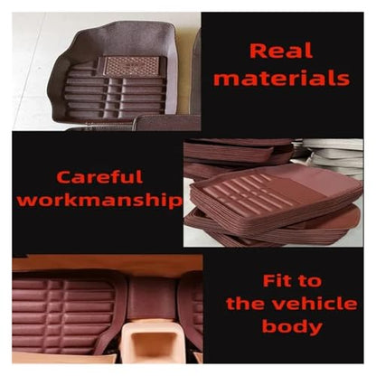 Car Floor mat Compatible with BESTUNE All Models T77 E01 T33 T55 T99 B70S NAT car Carpet Floor mat Accessories (Black)