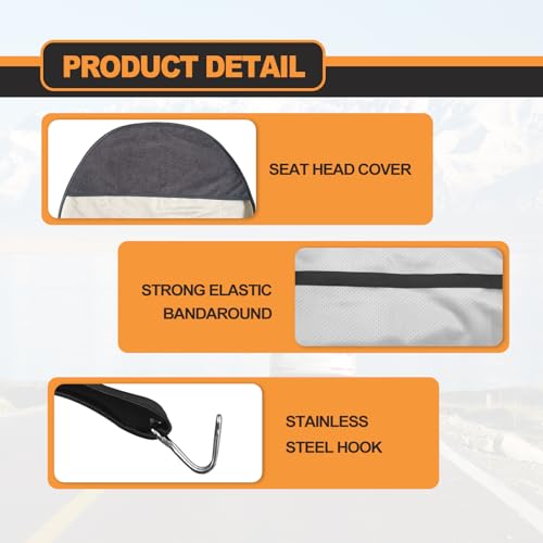 KEVWR Car Waterproof Towel Front Seats Seat Covers, Washable Seat Protector, Fit Beach Swimming Outdoor Sports, Compatible with Most Cars Trucks Suvs Car (Grey) - color: Gray